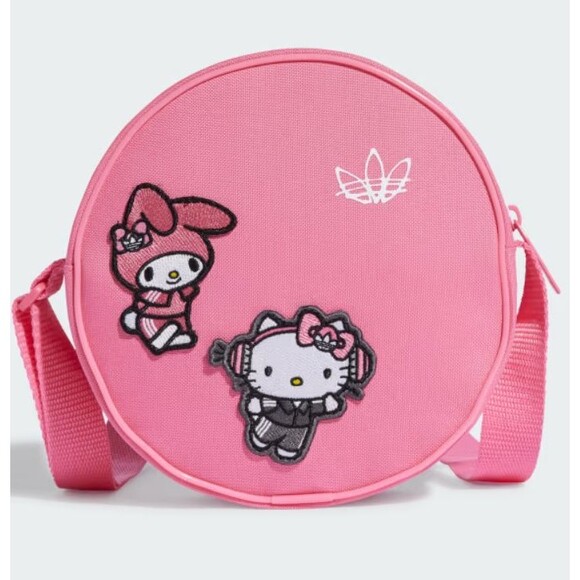 Adidas Originals x Hello Kitty and Friends Round Bag 'Pink Fusion' New - Picture 1 of 5